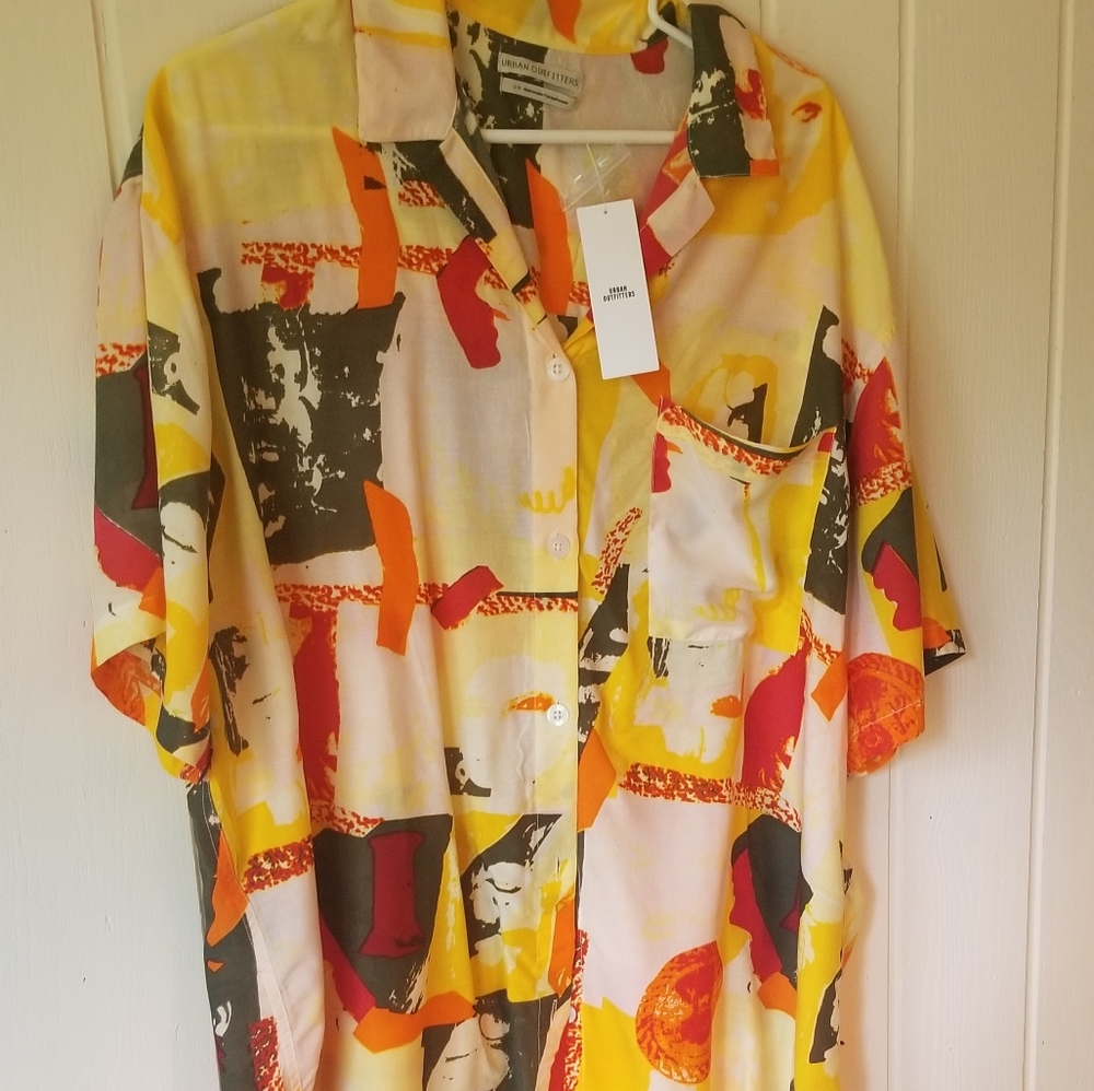 Fun men's short sleeve shirt